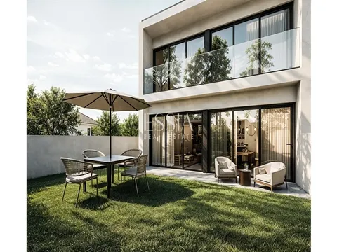 Casa de 3 dormitorios con jardín en Castêlo da Maia