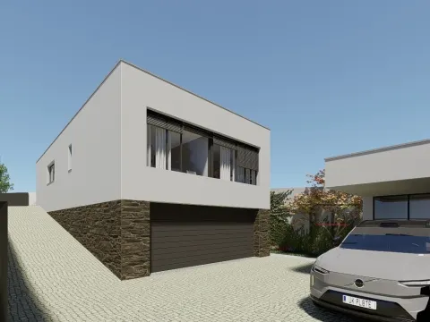 Lote de 433m² em Souto com Projeto Aprovado, Licença em Pagamento