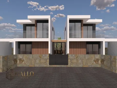 Moradia Geminada T3 de Luxo. Próximo do mar, com Piscina e Garagem - Afife