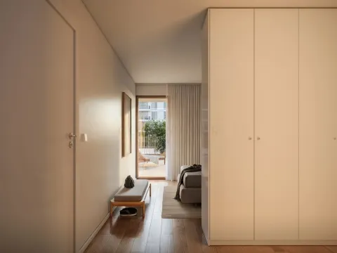 Apartamento T1 na Maia