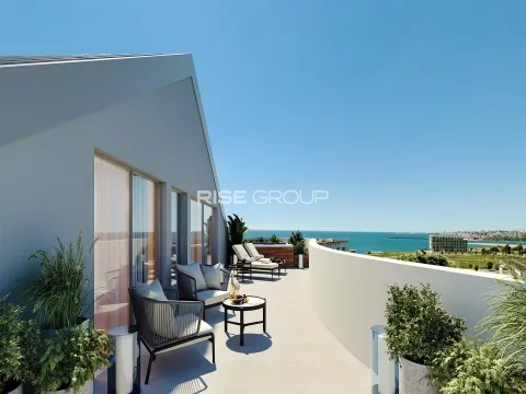 Apartamento T2  Duplex em construção na praia dos Lavadores