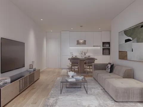 Apartamento T2 Penthouse novo, Empreendimento Viena, Porto.