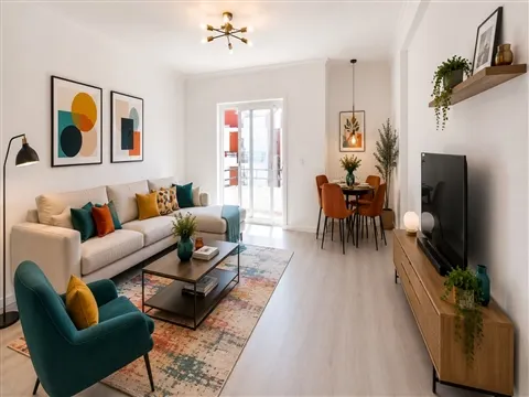T2 Remodelado, com arrecadação, elevador, 2 varandas - Feijó