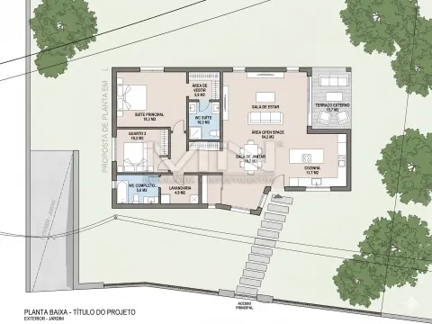 510m2 de Natureza a um Passo do Porto - 2 frentes