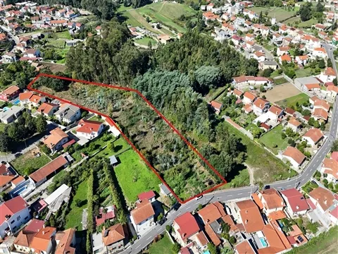 Land for Development for a Residential Project with APPROVED PIP in Areias, Santo Tirso