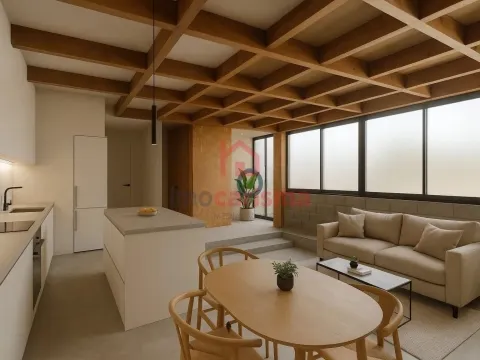 Apartamento T1 Duplex em Joane, Vila Nova de Famalicão