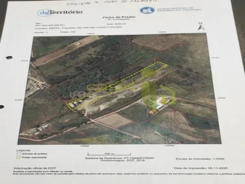 Terreno Rústico com 9640m2 na Terrugem