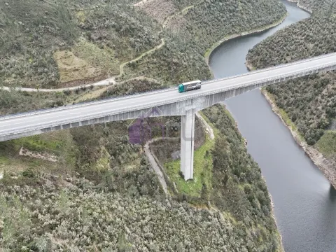 Terreno Rústico com 4.640m² Confinante com o Rio Ocreza – Natureza e Privacidade em Proença-a-Nova