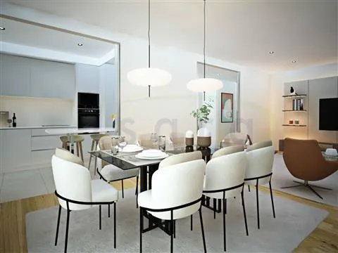 Apartamento T3 com Varanda e arrumos, NOVO, no centro da Maia onde predomina a Qualidade