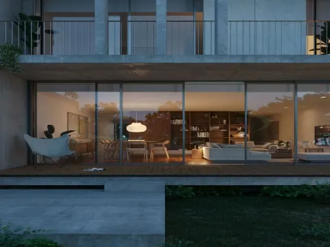 Excellente maison d´avant-garde de 3 chambres, avec un design simple et minimaliste