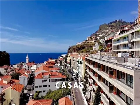 APARTAMENTO T2 DE LUXO COM 188m² NA BAIA DE CÂMARA DE LOBOS - ILHA DA MADEIRA