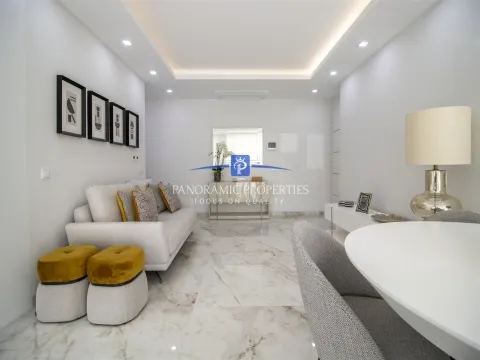 A luxury and modern styled two bedroom apartment.