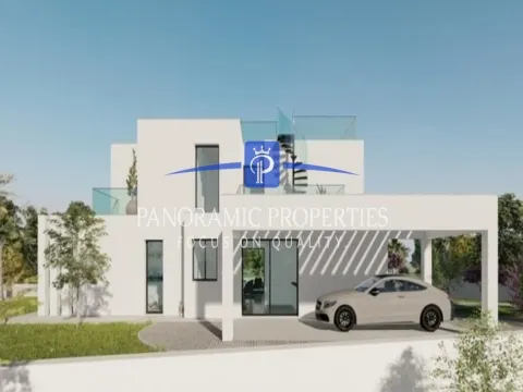 Contemporary 4-bedroom villa with panoramic sea views, expansive terraces, and luxury finishings