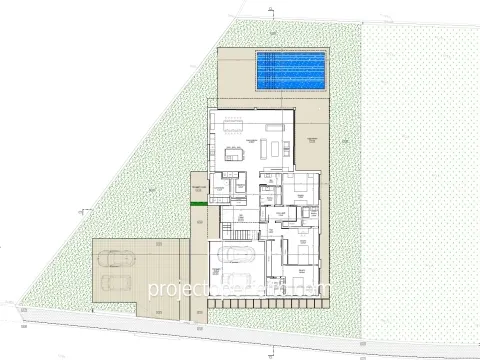 独立式的房子 3个房间