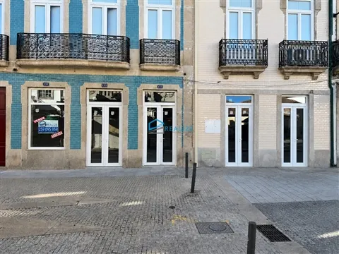 Loja para arrendar no centro de Vila Real