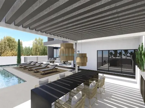 Terreno com projeto arquitetura aprovado para construção  de 2 moradias