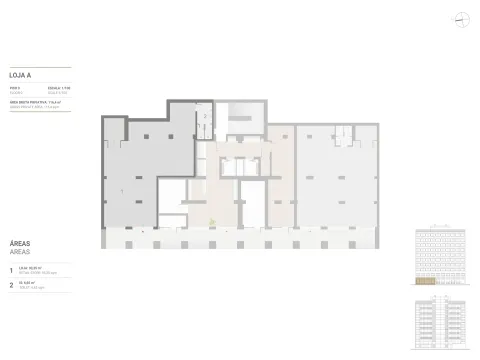 Loja com 116m2 em empreendimento na Estrela