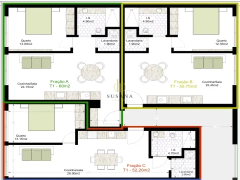 Wohnung 1 Schlafzimmer