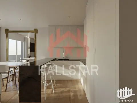 1 Bedroom + 0 Bedrooms Apartment / Balcony with BBQ / Boa Vista