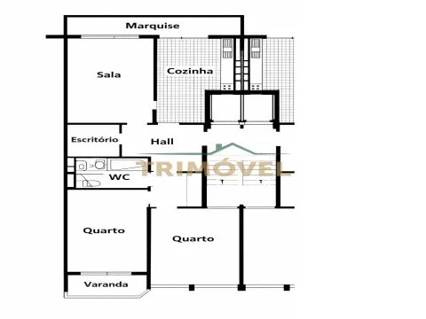 Appartement 2 Chambre(s)+1