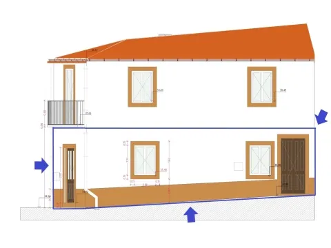 Apartamento T1 em Remodelação Total no Centro Histórico de Torres Novas