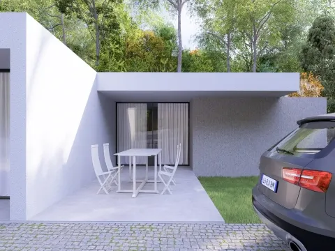 Moradia T3 Térrea Geminada - São João de Lourosa, Viseu