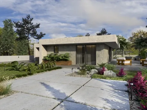 Moradia T3 Térrea - Projeto em LSF (Light Steel Frame)