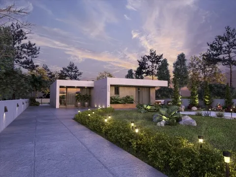 Moradia T3 Térrea - Projeto em LSF (Light Steel Frame)