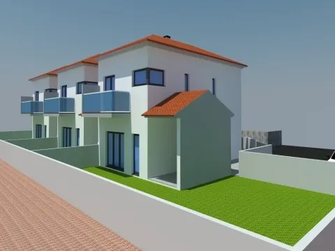 Moradias T3+1 / Geminadas / Garagem / Jardim / Logradouro / Amor / Leiria