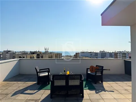 Apartamento T1 remodelado com rooftop vista mar - Amorosa, Chafé