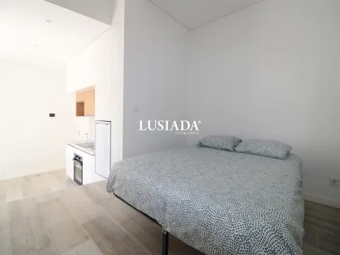 Apartamento T0 na zona da Baixa