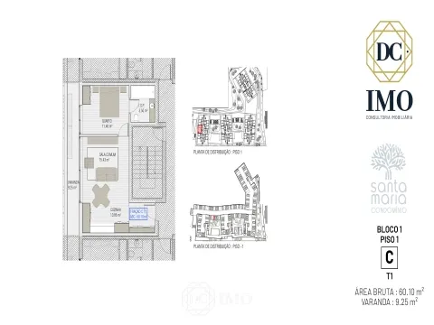 Appartement 1 Chambre(s)