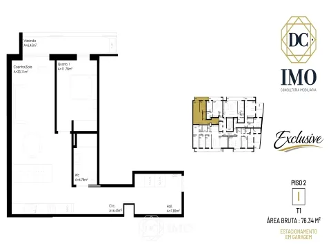 Apartamiento 1 habitación