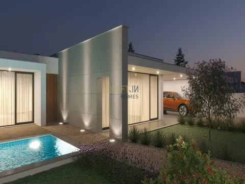 Villa de 3+1 dormitorios en construcción en Alcobaça