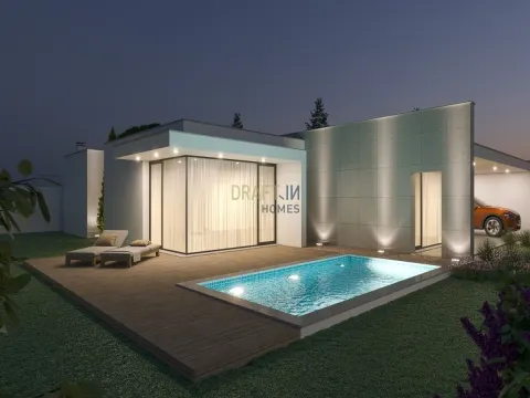 Villa de 3+1 dormitorios en construcción en Alcobaça