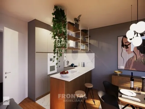 Apartamento T1 c/ Varanda - Leça da Palmeira