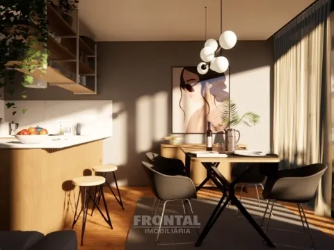 Apartamento T1 c/ Varanda - Leça da Palmeira