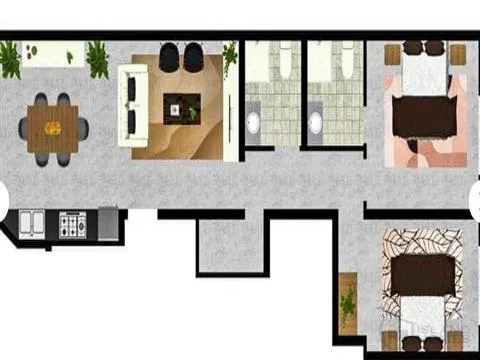 Wohnung 2 Schlafzimmer