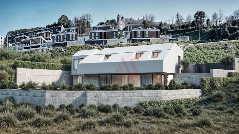 Lujosa villa de 4 dormitorios en Parque da Cidade en Guimarães