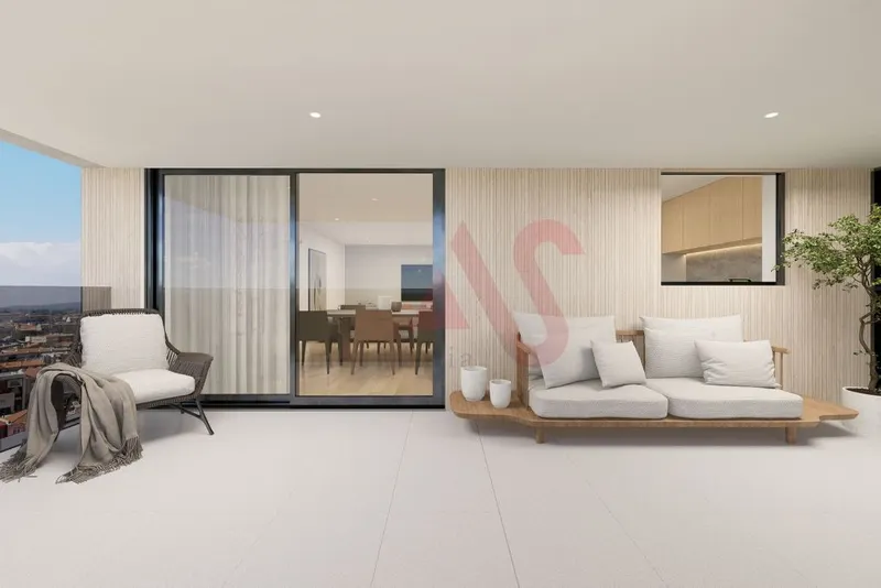 2-Zimmer-Wohnung in der Wohnanlage Espinho Beach Residendes in Espinho