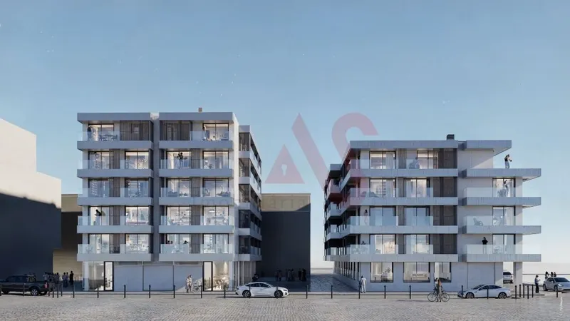 Apartamento de 1 dormitorio en la urbanización Espinho Beach Residendes en Espinho