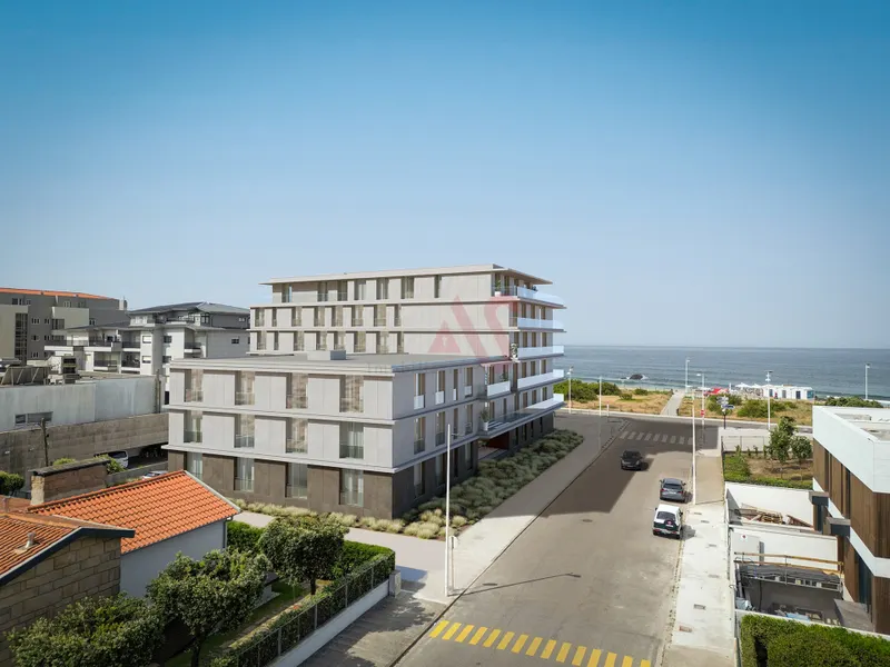 Apartamento T1 NOVO | Vila do Conde | Vista mar | 1.ª Linha de Mar