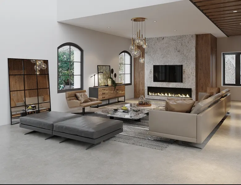 Villa de style loft avec 4 chambres à coucher à vendre 