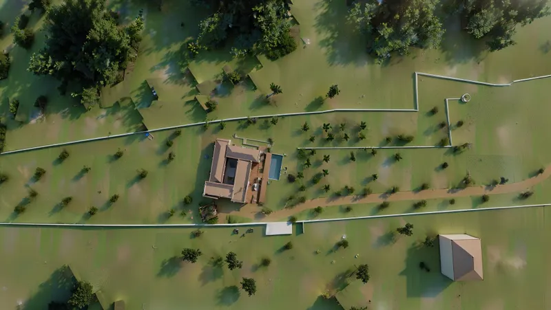 Plot of land for sale with ruin and building feasibility