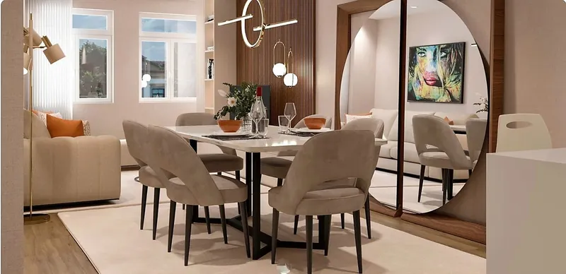 Apartamento Recuado / Avenida Central.