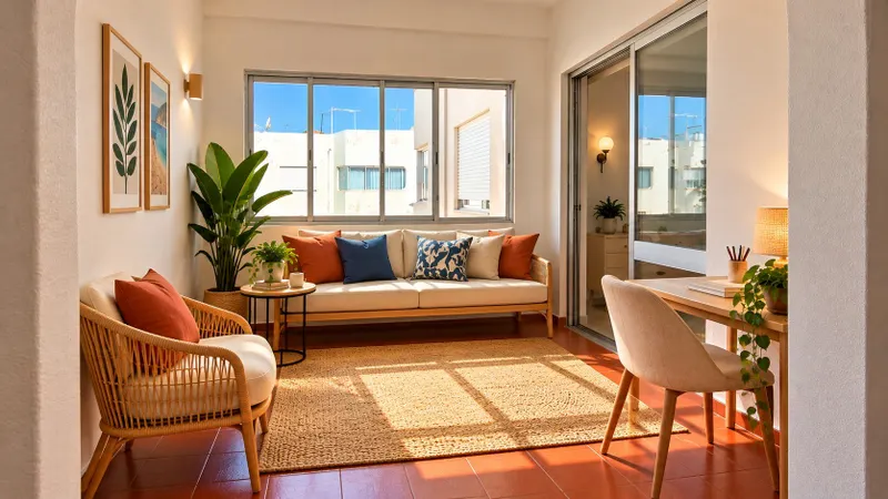 Apartamento T2 no Centro da Quarteira, em óptimo estado, a 900m da Praia