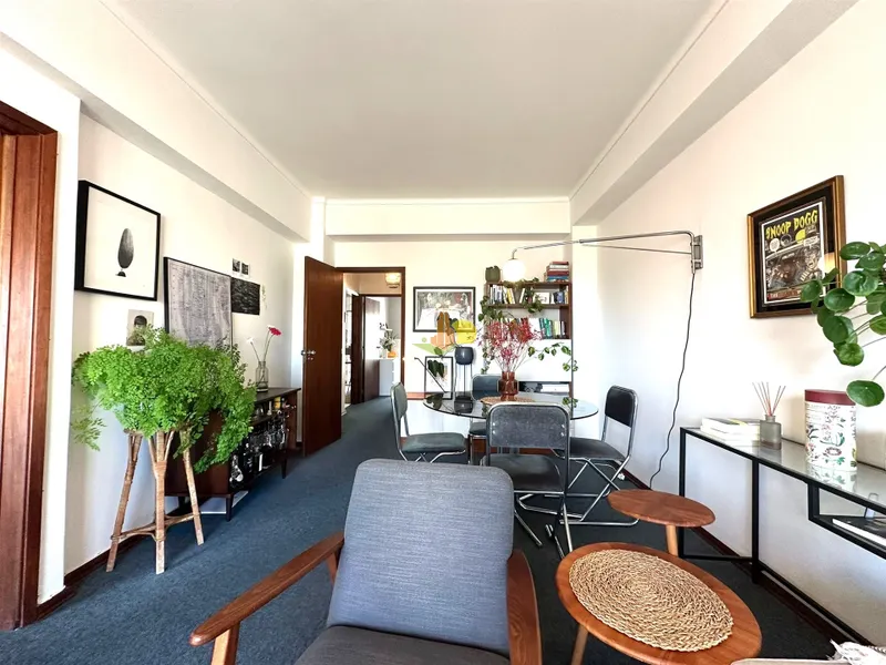 Twee-kamerappartement aan de Avenida! Uitzicht op zee!