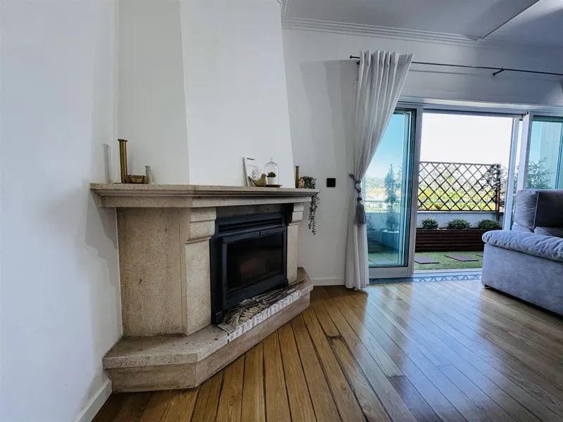 T3 em Grijó - Vila Nova de Gaia | Último Piso | Terraço e Vista Mar | Smart Home | Box 2 Carros