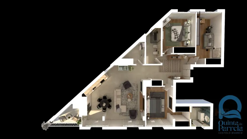 Wohnung 3 Schlafzimmer