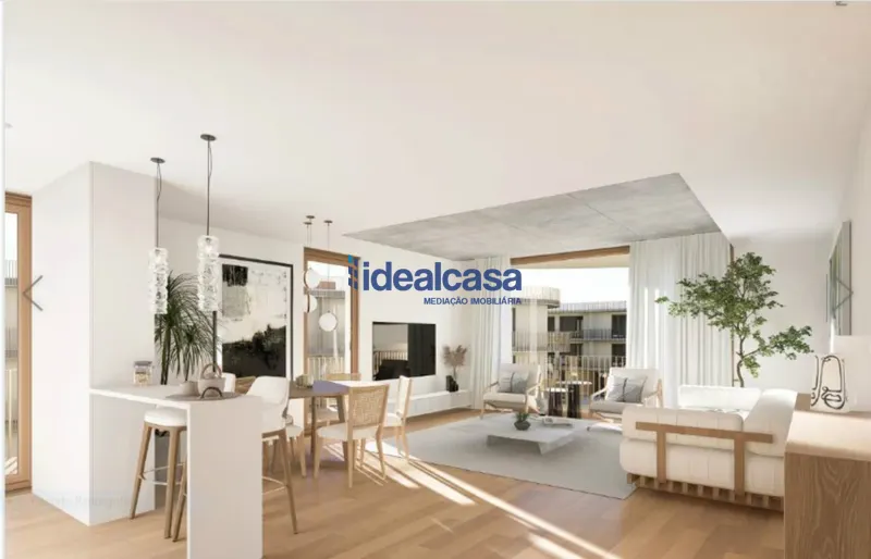 Apartamento T1 em fase de construção-acabamentos de qualidade superior